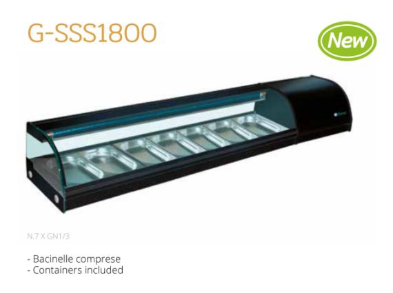 Vetrina refrigerata Forcar per Tapas G-SSS1800